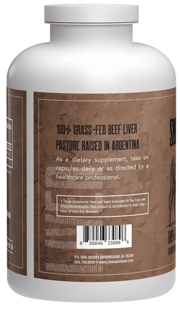 Chaos and Pain Liver Grass Fed||Bodyandfitness.com