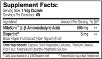 Serious Nutrition Solutions MitoBurn XL fact
