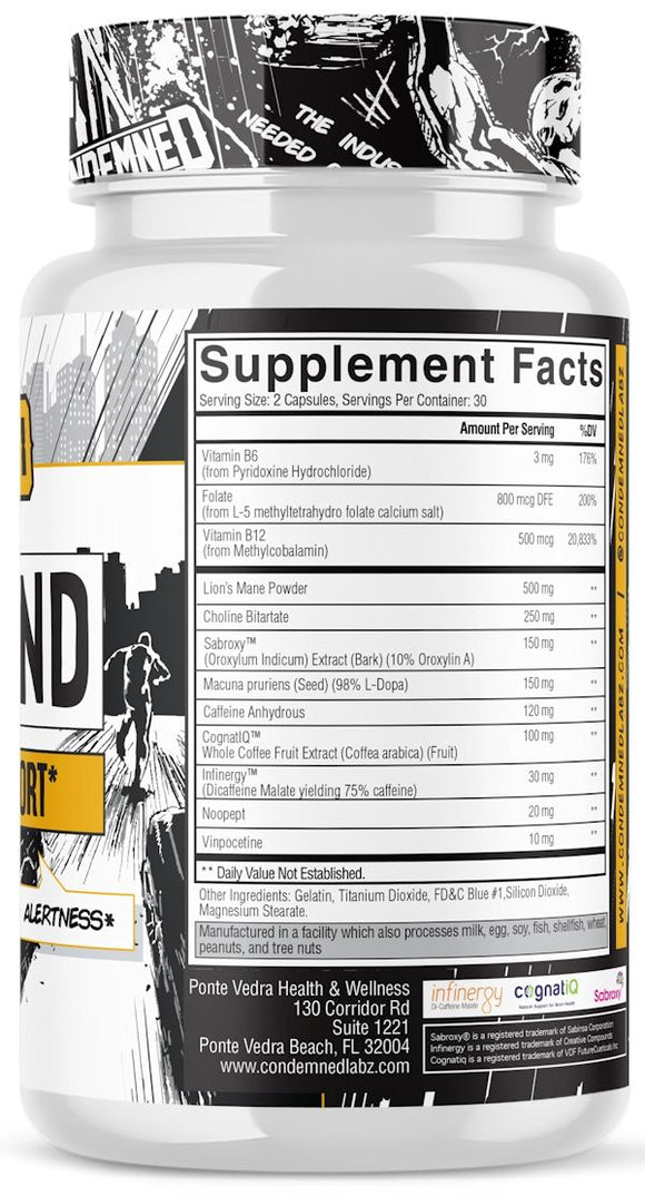 Condemned Labz MSTRMND Mental Alertness|Focus|Bodyandfitness.com