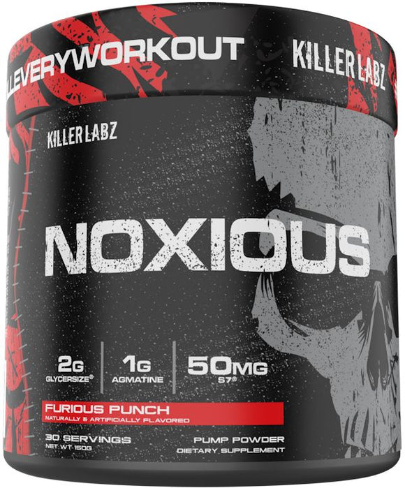 Killer Labz Noxious Killer Pumps 30 servings|Pre Workout|Bodyandfitness.com