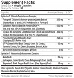 Serious Nutrition Solutions Optimize-T Testosterone fact