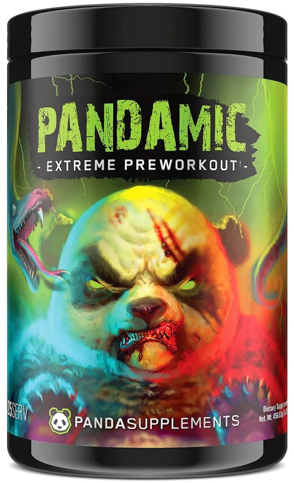 Panda Supps Pandamic Extreme Pre-Workout High Stim gummy
