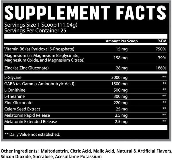 Klout Pwo Off Sleep Aid