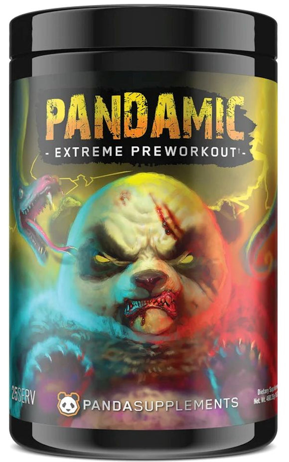 Panda Supps Pandamic Extreme Pre-Workout High Stim|Pre-Workout|Bodyandfitness.com