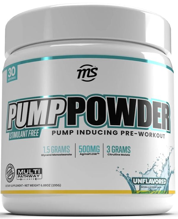 Man Sports Pump Powder 30 servings unflavored