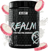 Klout Realm Stim Free Pre-workout muscle pumps