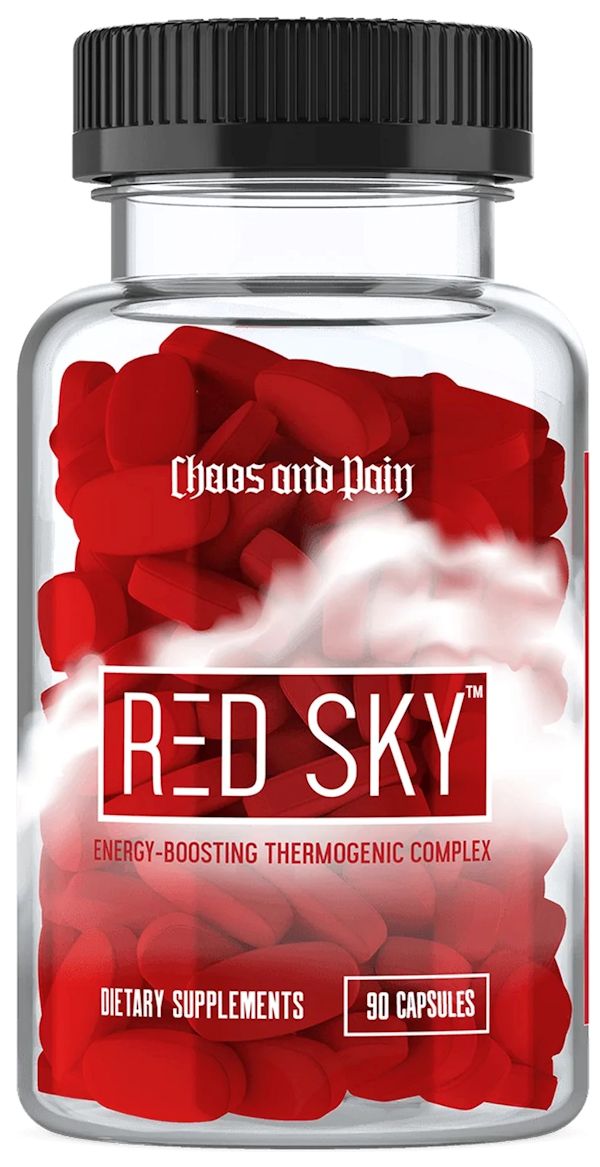 Chaos and Pain RED SKY strongest fat burner