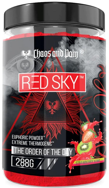 Chaos and Pain Red Sky Powder||Bodyandfitness.com