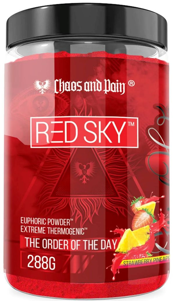 Chaos and Pain Red Sky Powder||Bodyandfitness.com