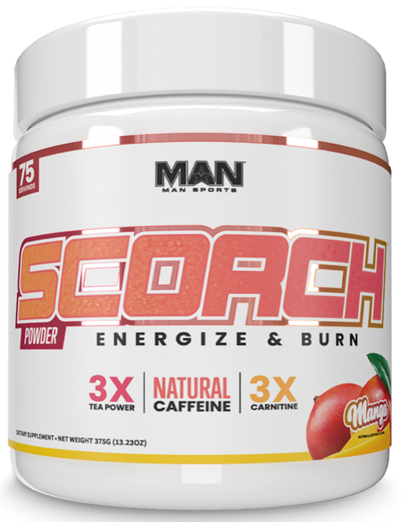 Man Sports Scorch Fast Burner Pre-workout|Fat Burner|Bodyandfitness.com