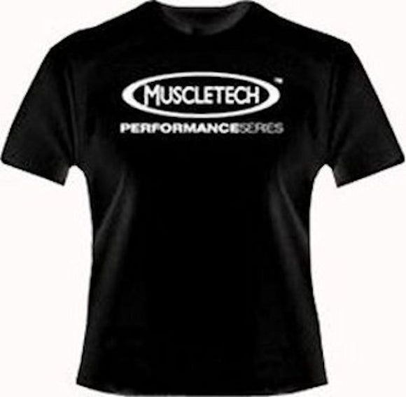 Muscletech Performance Series T-Shirt Plus FREE Shaker Cup|T-Shirt|Bodyandfitness.com