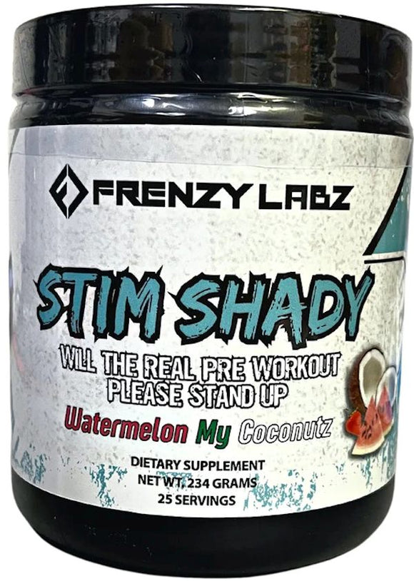 Frenzy Labz Stim Shady High Stim Pre-Workout|Pre Workout|Bodyandfitness.com
