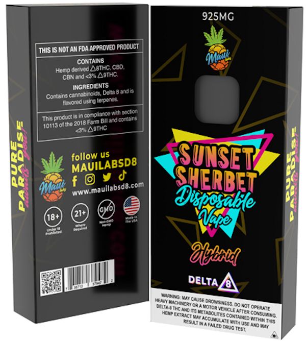 Maui Labs Delta-8 Disposable Vape CBD