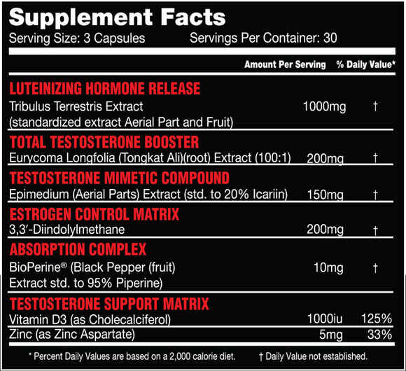 Killer Labz Terminator Test 90 Capsules|Test Booster|Bodyandfitness.com