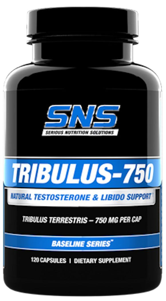 Serious Nutrition Solutions SNS Tribulus-750 Test Booster 120 Capsules|Tribulus|Bodyandfitness.com