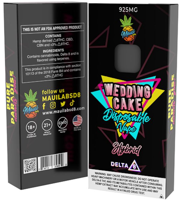Maui Labs Delta8 Disposable Vape 