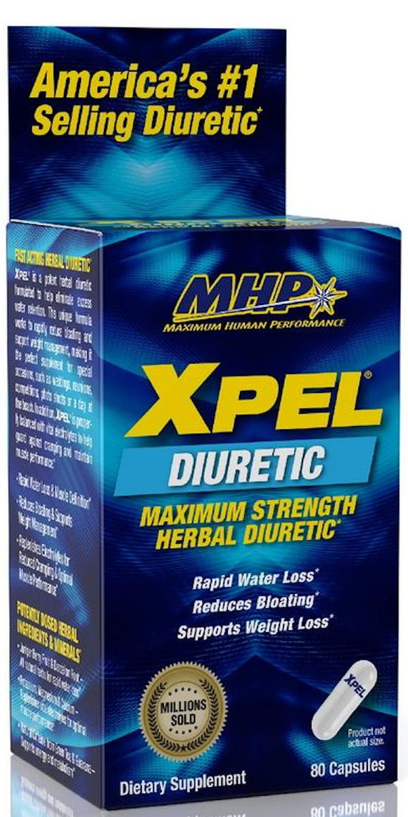 MHP Xpel Diuretic 80 caps|Diuretics|Bodyandfitness.com