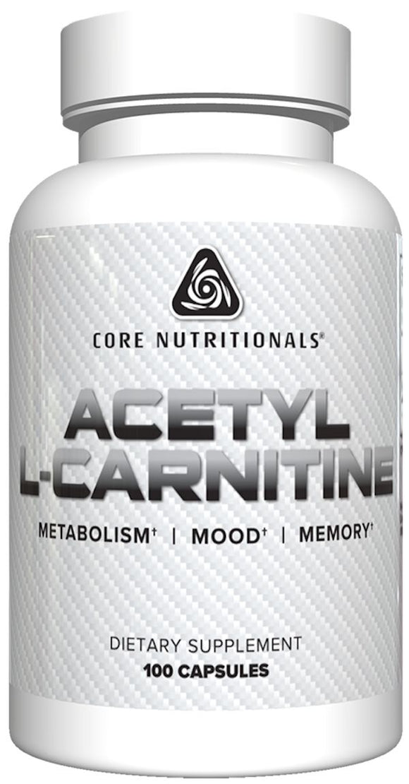 Core Nutritionals Acetyl L-Carnitine 100 Capsules||Bodyandfitness.com