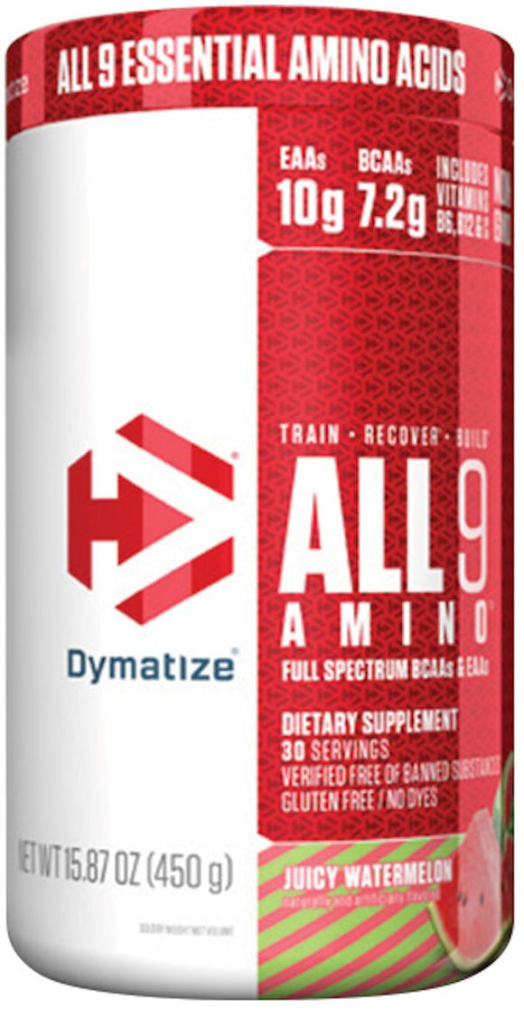Dymatize All 9 Amino 30 servings|BCAA|Bodyandfitness.com