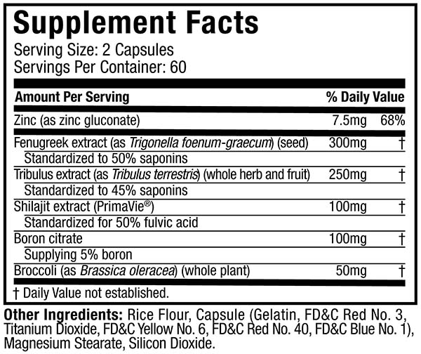 MuscleTech Alpha Test 120 caps