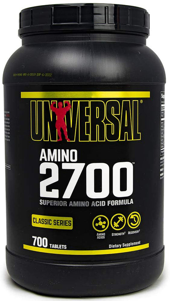 Universal Nutrition Amino 2700 700 Tabs||Bodyandfitness.com