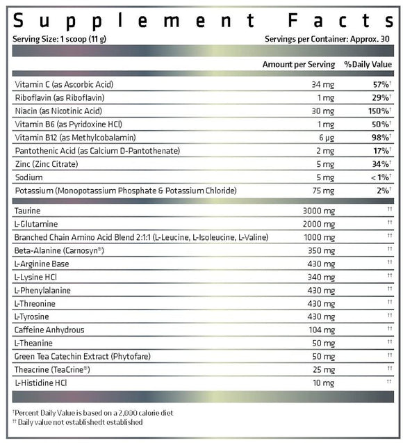 USN Amino Stim Essential Amino Acid+ Energy 30 servings|BCAA|Bodyandfitness.com