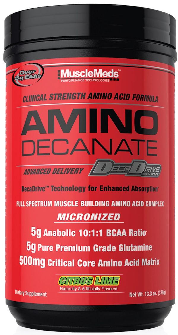 MuscleMeds Amino Decanate 30 servings punch