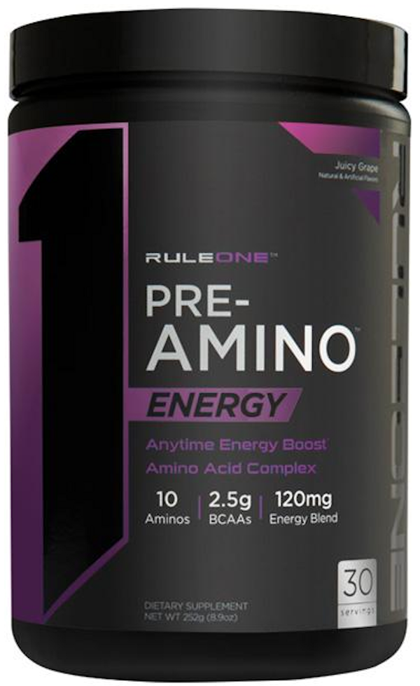 RuleOne Protein Pre Amino Energy muscle pumps