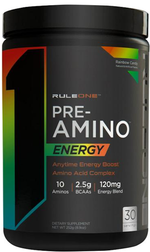 RuleOne Protein Pre Amino Energy peach
