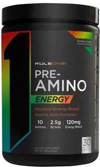 RuleOne Protein Pre Amino Energy peach