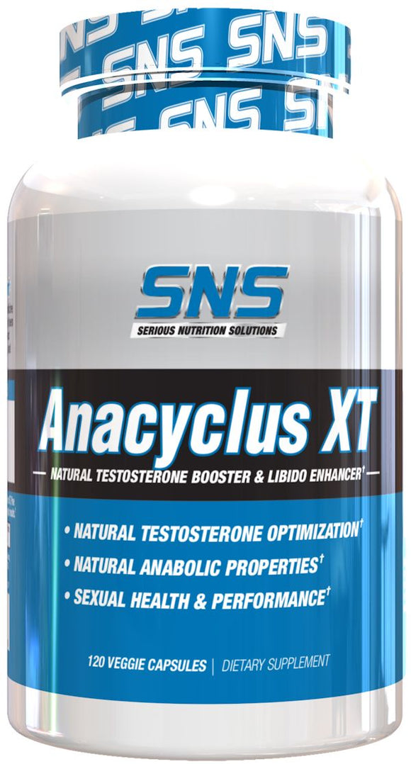 Serious Nutrition Solution SNS Anacyclus XT 120 Veg-Caps|Test Booster|Bodyandfitness.com