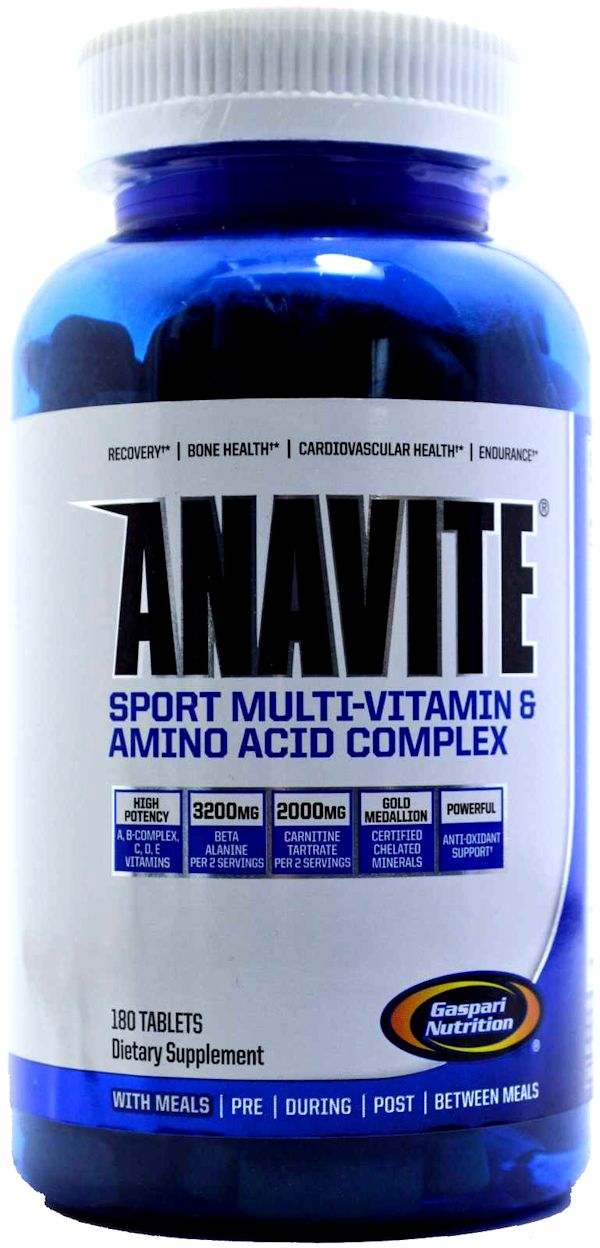 Gaspari Nutrition Anavite is a multivitamin athletes and fitness 