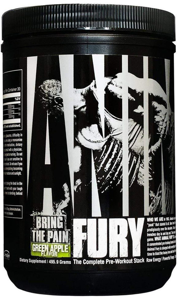 Universal Nutrition Animal Fury 30 servings|Muscle Pumps|Bodyandfitness.com