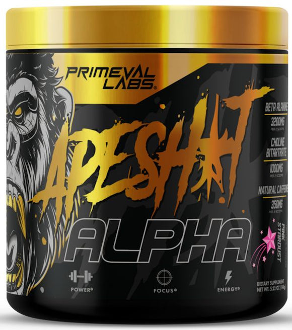 Primeval Labs APESH*T Alpha|Pre Workout|Bodyandfitness.com