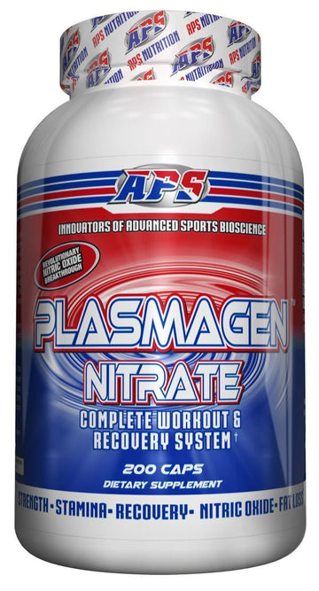 APS Nutrition Plasmagen Nitrate 200 Caps|Muscle Builders|Bodyandfitness.com