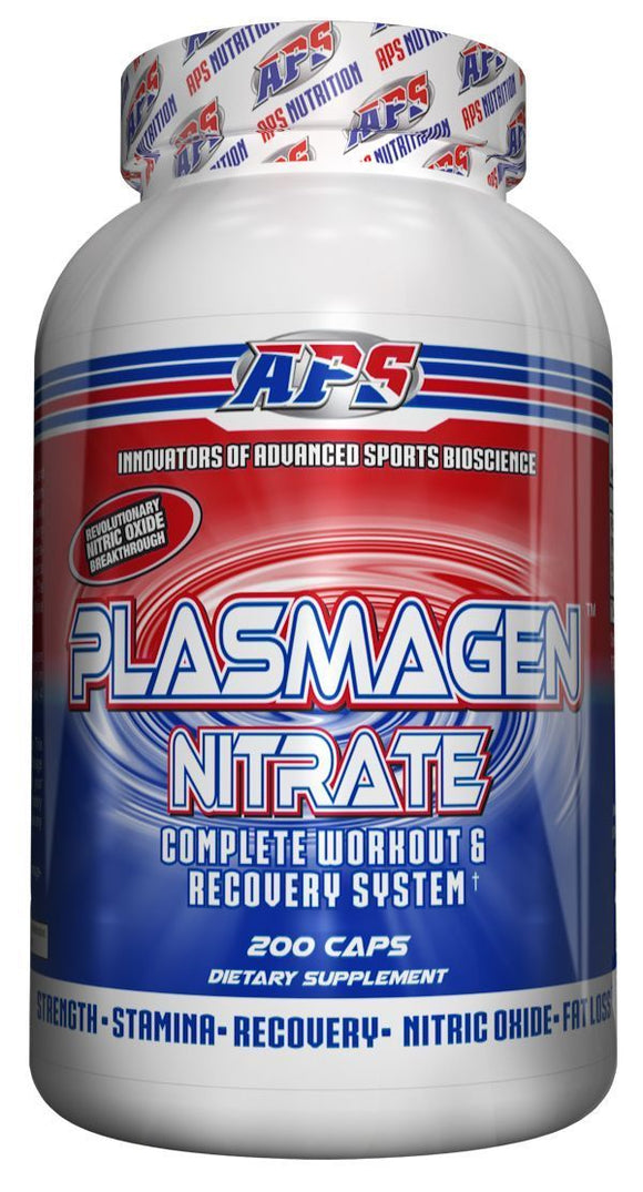 APS Nutrition Plasmagen Nitrate 200 Caps|Muscle Builders|Bodyandfitness.com