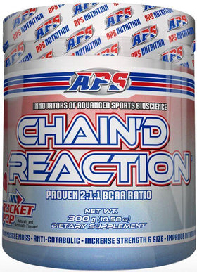 APS Nutrition Chain'd Reaction 25 servings|Glutamine|Bodyandfitness.com