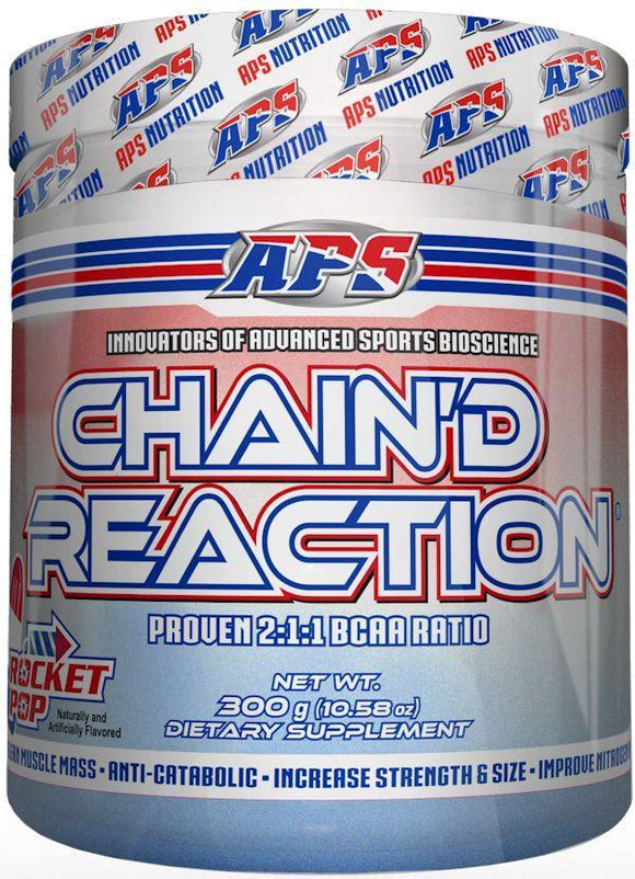 APS Nutrition Chain'd Reaction 25 servings|Glutamine|Bodyandfitness.com