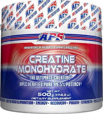 APS Nutrition Creatine Monohydrate 100 Servings|Creatine|Bodyandfitness.com