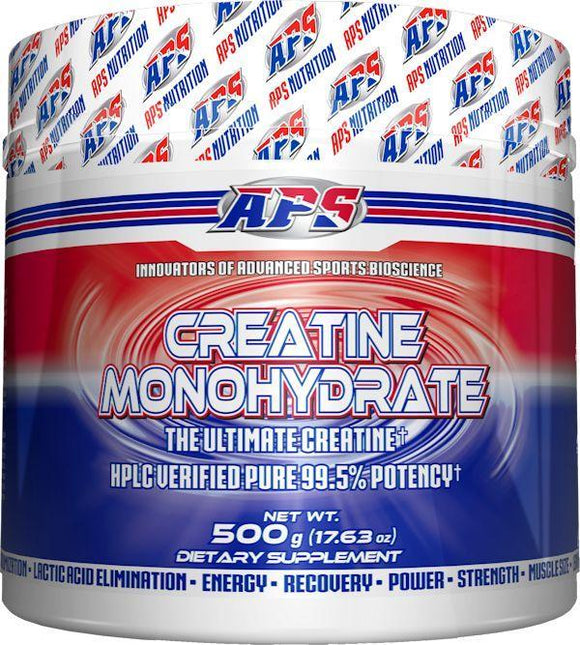 APS Nutrition Creatine Monohydrate 100 Servings|Creatine|Bodyandfitness.com