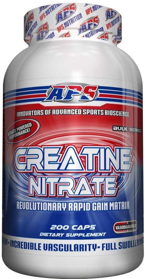 APS Nutrition Creatine Nitrate 200 Caps|Creatine|Bodyandfitness.com