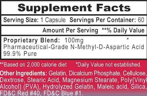 APS Nutrition NMDA 100 60 ct|D-Aspartic Acid|Bodyandfitness.com