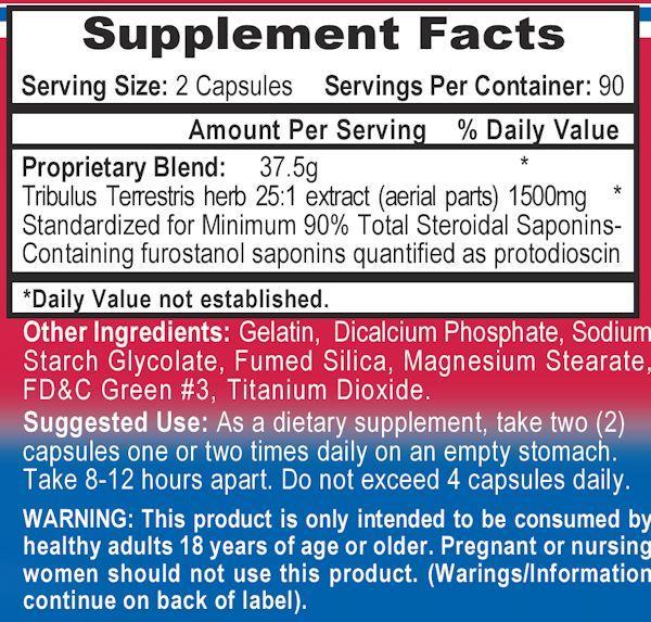 APS Nutrition Tribulus 1500 90 ct