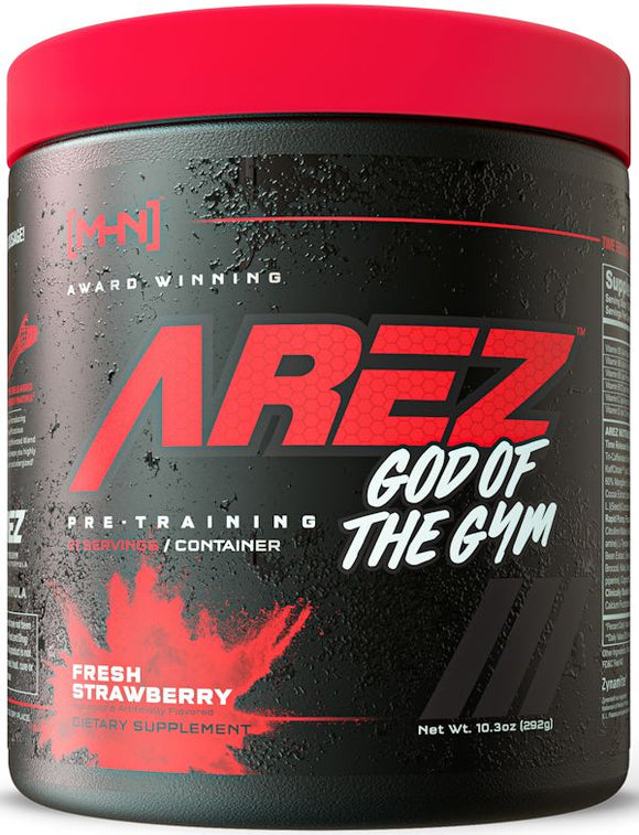Modern Hardcore Nutrition (MHN) Arez God Of The Gym|Pre-Workout|Bodyandfitness.com