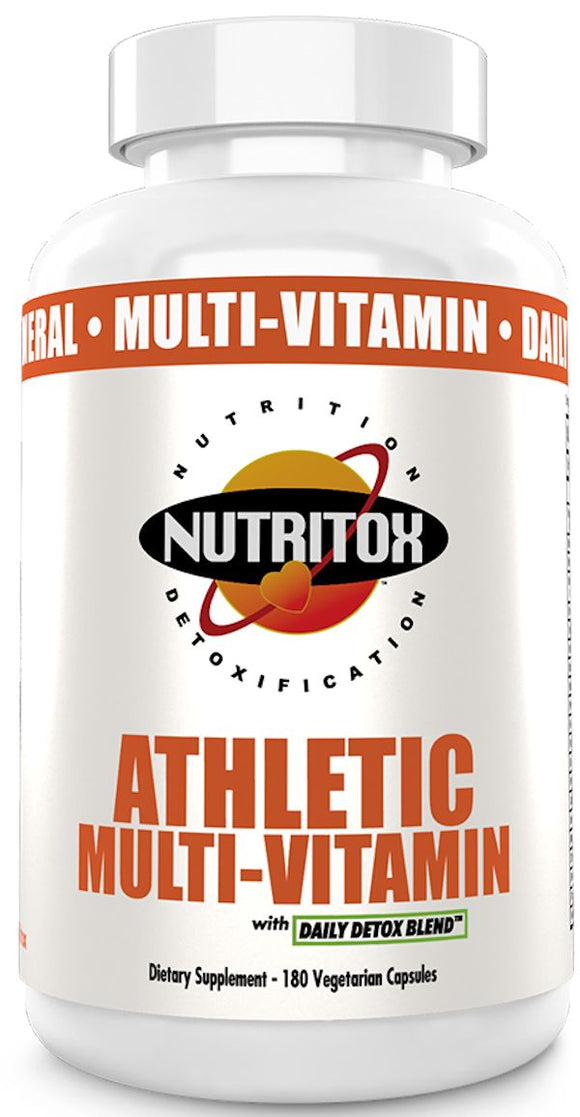 Nutritox Athletic Multi-Vitamin 180 Veg Caps|Multi Vitamin|Bodyandfitness.com