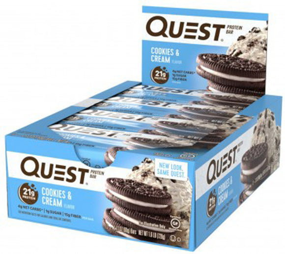 Quest Bars Quest 12 box|Bars|Bodyandfitness.com