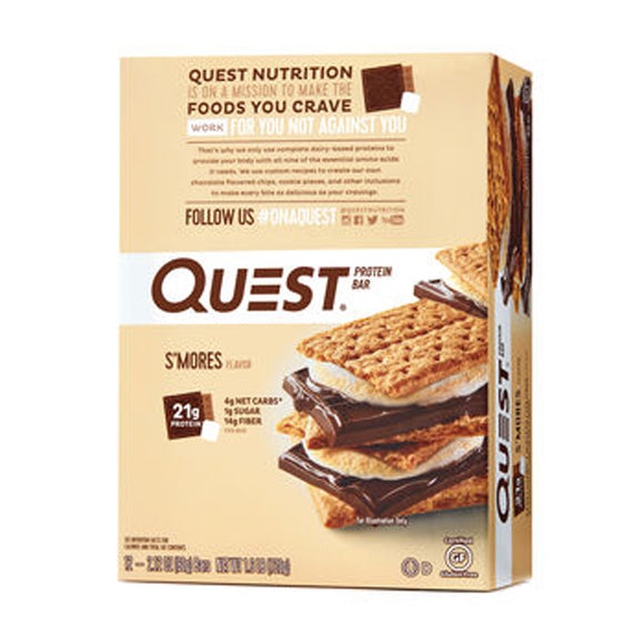 Quest Bars Quest 12 box|Bars|Bodyandfitness.com