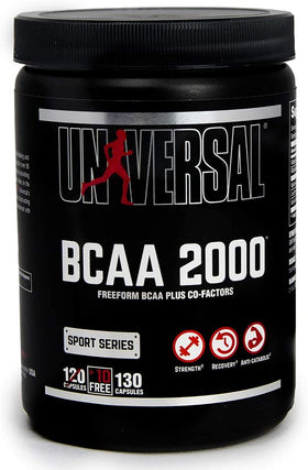 Universal Nutrition BCAA 2000 130 caps|BCAA|Bodyandfitness.com