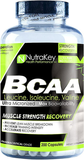 NutraKey BCAA 200 caps|BCAA|Bodyandfitness.com