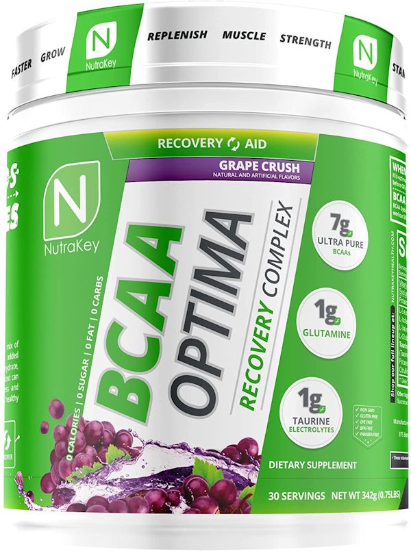 Nutrakey BCAA Optima muscle growth3